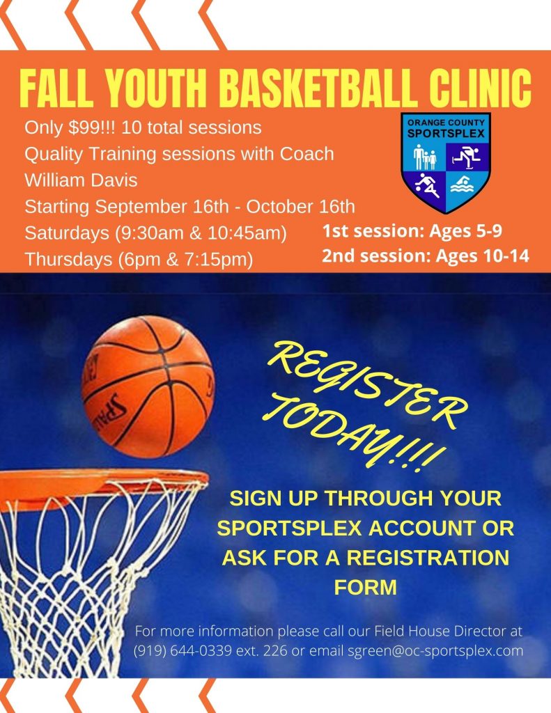 Youth Basketball Orange County Sportsplex